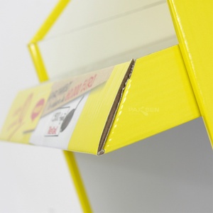 Étagères pliables en carton pour l'affichage du riz, pour le stockage en supermarché, l'affichage des produits pour les grands magasins et les marchés - Product Image 4