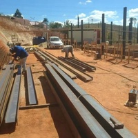Estructura de acero de larga duración Tipo ligero Taller de acero Almacén prefabricado Estructura de acero Edificio