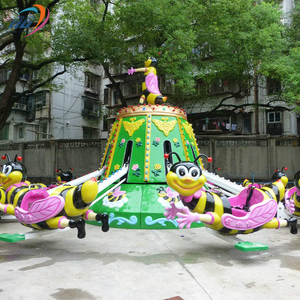 เครื่องเล่นแบบหมุนรูปการ์ตูนสำหรับเด็กอุปกรณ์ในสวนสนุกรูปผึ้งสำหรับเด็ก - Product Image 5