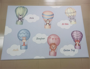 Thảm Chơi Cho Trẻ Em Bảo Vệ Trẻ Sơ Sinh Với Thảm Tập Bò Chăm Sóc Sàn Chơi Mềm Dày Gấp Gọn Cho Bé - Product Image 3