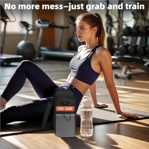 Custom Magnetic Gym Bag with <b>Strong</b> <b>Magnets</b> Crossbody Watelbottle Holder Personalized Patch Design Magnetic Gymwater Bottle Bag - Product Image 6