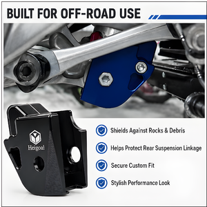 Protection de liaison d'amortisseur arrière pour moto KTM EXC 300 2024 2025, compatible KTM EXC-F 350 SX 250 SXF <span class=keywords><strong>450</strong></span> Husqvarna TE 300 FE <span class=keywords><strong>450</strong></span> <span class=keywords><strong>GasGas</strong></span> - Product Image 2