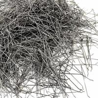 Venta al por mayor de nuevos productos Gancho final Monofilamento Fibra de acero Durable y uniformemente distribuido Tracción para pisos de fábrica