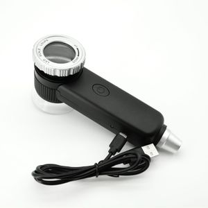 Th8019 Handheld Magnifier 50Mm Lens 3Led Lights For Jewelry Appraisal Scientific Research - Product Image 3