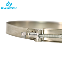168 colliers de serrage en acier inoxydable pour tuyau de protection de pivot central de système d'irrigation à pivot central