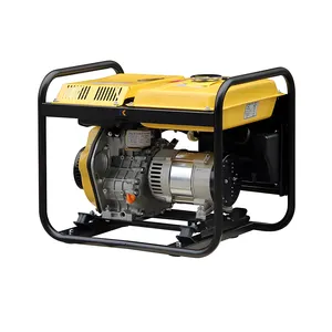 Kualitas tinggi 3kW bingkai terbuka 3500E 220V 220V 380V 400V generator diesel