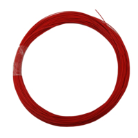 Fil de cuivre plat massif 14-18 AWG, fil étamé haute température, fil de cuivre isolé PTFE, tension nominale 600 V