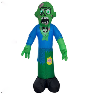 Özelleştirilebilir Şişme Zombiler Fabrika Fiyatı Cadılar Bayramı Açık Hava Tatil Süsleri 1.8 Metre Şişme Frankenstein Canavarı - Product Image 5