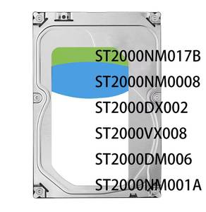 Disco Duro de Escritorio de 3.5 Pulgadas y 2 TB para Servidor NAS ST2000VX017 ST2000NM000B ST2000DM008 ST2000NM000A ST2000VX004 ST2000NM017B ST2000NM0008 - Product Image 2