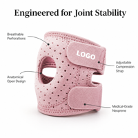 Attelle de compression professionnelle pour coude avec design anatomique, support thermique en néoprène pour le coude de tennisiste et de golfeur