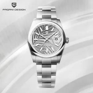 <span class=keywords><strong>PAGANI</strong></span> DESIGN — montre-bracelet mécanique et automatique pour homme, DESIGN feuille de palmier, miroir en saphir, nouvelle collection, 39MM, <span class=keywords><strong>NH35A</strong></span> - Product Image 1