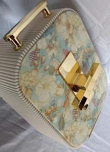 Ensemble de casseroles thermiques 3 en 1 de style royal, 3L, 4L, 5L, imprimé floral vintage, récipient alimentaire carré, couvercle à fermeture dorée pour coffrets cadeaux VIP - Product Image 5