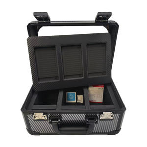 กล่องใส่การ์ดอลูมิเนียมพร้อมกุญแจ <span class=keywords><strong>TSA</strong></span> สำหรับการ์ด PSA เกรดแล้ว กล่องเก็บการ์ดสะสม กล่องจัดระเบียบการ์ด - Product Image 6