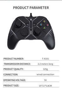 Trò Chơi Video Phụ Kiện Có Dây Gamepad Phím Điều Khiển Kontrol Điều Khiển Cho Microsoft Manette Xbox One S Series SS X Giao Diện Điều Khiển Ban Đầu - Product Image 4