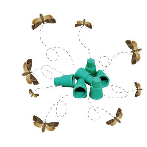Leurre phéromone pour la mite des pommes (Cydia Pomonella) en plastique écologique Kenvos pour usage agricole, protection des vergers de pommes et de poires pendant 2 ans - Product Image 3
