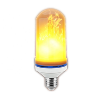 Ampoule LED E27 5W 7W, lumière ambrée 1800-2000K, boîtier PC, AC85-265V, pour décoration intérieure et fêtes