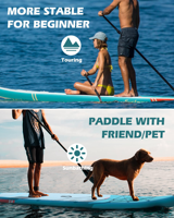 Dropshipping USA Entrepôt 11 'Paddle Boards Planches de surf gonflables Sup Board avec certificat CE