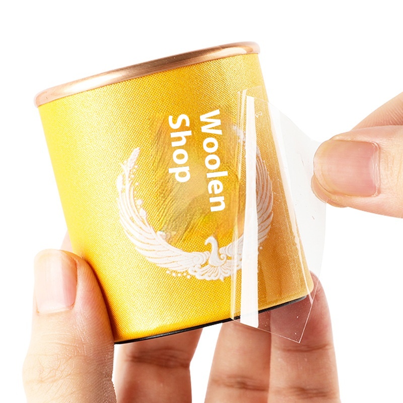 Custom Gold Stamping PVC Metal Labels UV Transfer Printing Crystal Stickers for Advertising Logo Printing for Product Promotion