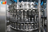 Machine de remplissage et d'embouteillage automatique de boissons gazeuses en bouteilles de verre de 500 ml et 1000 ml, 10000 BPH, prix d'usine avec certification CE