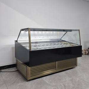 Refroidisseur d'air à température unique HAIYAO DSCF-1200L pour <span class=keywords><strong>vitrine</strong></span> à crème glacée avec fenêtre, type climatique N-ST - Product Image 6