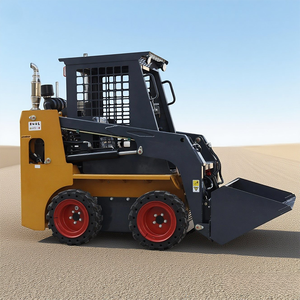 รถตักดีเซลแบบลื่นไถลผลิตจากจีนที่มีช่วงการดำเนินงานที่แข็งแกร่งและส่วนประกอบหลักของเครื่องยนต์ - Product Image 4