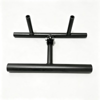 Barre de triceps pivotante multi-prise pour machine à câble, antidérapante, robuste, accessoire d'entraînement de triceps multi-poignées pour salle de sport