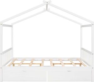 <span class=keywords><strong>Lit</strong></span> de rangement pour maison d'enfants <span class=keywords><strong>Montessori</strong></span> en bois massif <span class=keywords><strong>Tiroir</strong></span> de <span class=keywords><strong>lit</strong></span> pour enfants Meubles de maison pour bébé <span class=keywords><strong>Lit</strong></span> pour enfants avec garde-corps - Product Image 3