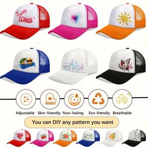 Casquette Trucker en Mousse OTTO en Gros, Réglable avec Cordon Lumineux, Personnalisable par Sublimation et Impression par Transfert Thermique, pour Cyclisme, Activités de Plein Air et Mode Urbaine - Product Image 2