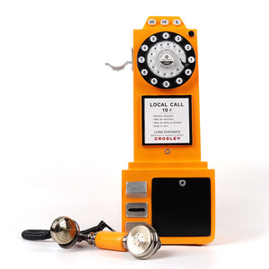 Meilleure vente Style ancien Antique Vintage Audio livre d'or téléphone Message vocal enregistreur Audio livre d'or téléphone pour la fête de mariage - Product Image 4