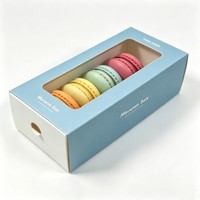 Boîte d'emballage personnalisable en papier de haute qualité avec tiroir coulissant, recyclable, pour biscuits, beignets, sushis, pain, gâteaux