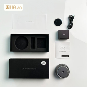 Diffuseur <span class=keywords><strong>d</strong></span>'arômes intelligent pour voiture, brumisateur ultrasonique, 30 ml <span class=keywords><strong>d</strong></span>'huile essentielle, batterie 180 mAh, <span class=keywords><strong>d</strong></span>émarrage et arrêt automatiques intelligents, <span class=keywords><strong>d</strong></span>ésodorisant pour voiture - Product Image 5