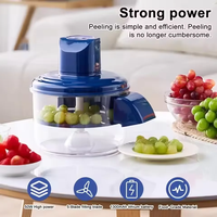 Draagbare automatische roestvrijstalen mes multifunctionele fruit schiller/snijder makkelijk schoon te maken voor huishoudelijk gebruik in de keuken