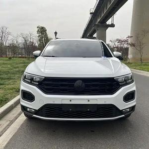 Volkswagen V W <span class=keywords><strong>T</strong></span>-<span class=keywords><strong>Roc</strong></span> 1.5T 7DCT Essence SUV 2WD <span class=keywords><strong>T</strong></span> <span class=keywords><strong>ROC</strong></span> 2023, faible kilométrage, peinture d'origine, véhicule d'<span class=keywords><strong>occasion</strong></span> pour l'exportation vers l'Algérie - Product Image 2