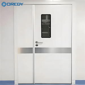 Porte intérieure moderne en acier et aluminium OREDY, écologique, étanche, pour chambre à coucher, appartement résidentiel et projets hôteliers - Product Image 2