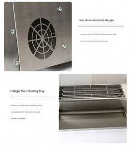 Horno de Barbacoa Portátil sin Humo, Máquina de Brochetas para Puestos Comerciales, Brochetas de Cordero Asado, Parrillas de Barbacoa de Acero Inoxidable - Product Image 4