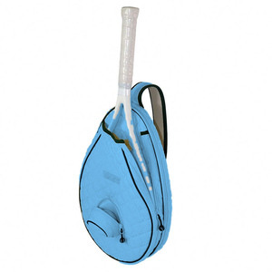 Bolsa de Tenis y Pádel Acolchada, Impermeable, con Cierre de Cremallera, Portátil, con Bolsillo Pequeño - Product Image 6