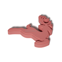 Pin arbre cloche cerf bonhomme de neige flocon de neige forme plâtre gypse parfum diffuseur plaque pour arbre de noël suspendu décoration