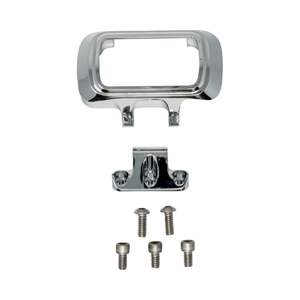 Kit de montage en aluminium noir Kodlin USA Digital Gauge Bezel pour Harley Softail 2018-2024 Ascent Pro Riser KUS55137 - Product Image 2