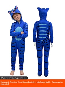 Yeni Cadılar Bayramı K-POP Demon Hunters Çocuk Kapşonlu Cadılar Bayramı Cosplay Kostümü - Product Image 5