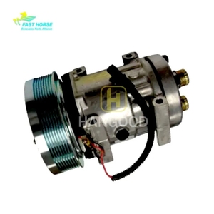 Compresor de Aire Acondicionado A1-115 7B10 SD7B10 AC.100.243 AC.100.246 6N0820803A RC.600.093 8317 Piezas para Maquinaria de Construcción - Product Image 3