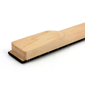 คอกีตาร์เปล่าสีดำ ไม้เมเปิลแคนาดา 24 เฟรต พร้อมหัวกีตาร์แบบ DIY ลดราคาพิเศษ - Product Image 4
