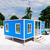 Chine Maison modèle de luxe bon marché de 20 à 40 pieds Maisons modulaires préfabriquées Maison en conteneur extensible