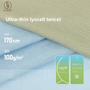 Lijia 100g <span class=keywords><strong>Lyocell</strong></span> Teñido Ultrafino para Tejidos, Súper Suave, Efecto Piel, Resistente a la Abrasión, de Una Sola Cara, Fresco y Moderno - Product Image 2