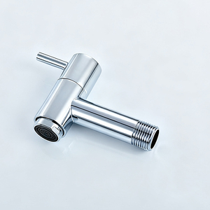 Robinet mural en acier inoxydable à connexion rapide pour <span class=keywords><strong>machine</strong></span> à <span class=keywords><strong>laver</strong></span>, robinet d'eau froide unique pour la maison, la cuisine, la salle de bain - Product Image 5