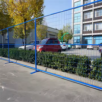 Panneau de clôture temporaire autoportant en acier BaoChuan 6 pieds x 10 pieds, barrière de chantier mobile pour extérieur, écologique, galvanisé à chaud