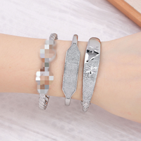 Gelang Perak Lapis OEM/ODM JXX Model Baru Desain Claw Setting untuk Wanita
