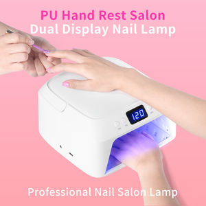 SNRQI <span class=keywords><strong>2025</strong></span> Neuer Bestseller Wiederaufladbarer Nageltrockner 80W Hochleistungs-Smart-Handschutz UV/<span class=keywords><strong>LED</strong></span>-Nagellampe Schnelltrocknende Nagelkunst - Product Image 2