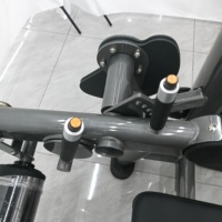 Appareil de musculation professionnel réglable pour l'entraînement des dos, de la poitrine et des jambes (machine à flexions couchées) pour la musculation et le fitness