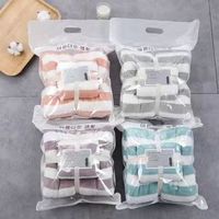Usine directe doux absorbant corail velours épaissi cadeau ensemble séchage rapide peau-amical mère et fils serviette en gros