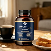 OEM/ODM Toptan Günlük Erkekler İçin Çoklu Vitamin Kapsülü, Kapsamlı Vitamin ve Mineral Takviyeleri, Toplu Çoklu Vitamin Kapsülleri